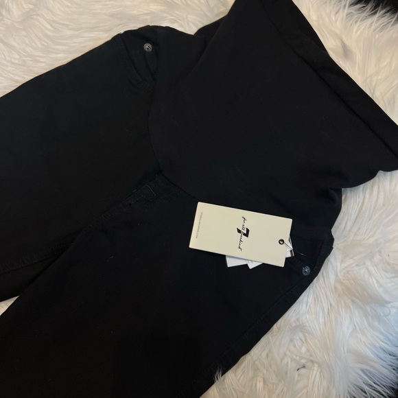 B (air) seven for all mankind maternity jeans - size 30 new - Picture 2 of 3